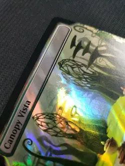MTG *Canopy Vista Extended Art Surge Foil X1* (MP) Dr. Who Magic The Gathering - Image 3