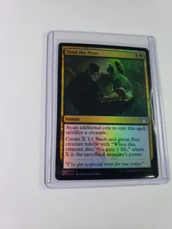 Magic The Gathering Tend the Pests Strixhaven: School of Mages Foil 242/275 - Image 2