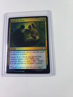 Magic The Gathering Tend the Pests Strixhaven: School of Mages Foil 242/275 - Image 3