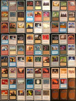 77x Alternate 4th Fourth Edition MTG Channel Fireball + - Image 1