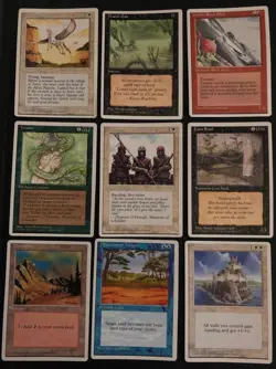 77x Alternate 4th Fourth Edition MTG Channel Fireball + - Image 5