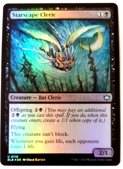 Starscape Cleric - Bloomburrow (BLB) - FOIL - EN - U 0116 - Image 1