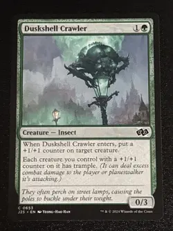 MTG Foundations Jumpstart Duskshell Crawler 0653 NM - Image 1