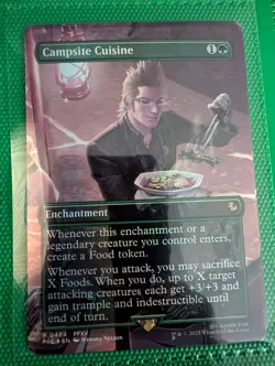 Campsite Cuisine (Borderless) Commander: Final Fantasy Foil - Image 1
