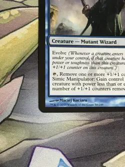 C6114 MAGIC MTG GATECRASH SIMIC MANIPULATOR 2X #50 DMG RARE - Image 5