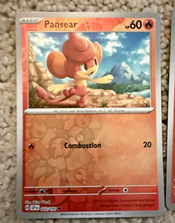 Pansear Simisear Panpour Simipour Pansage Simisage Lot (12) Pokemon TCG NM - Image 2