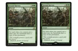 Magic The Gathering (MTG) 2x Second Harvest Shadows Over Innistrad - Image 1