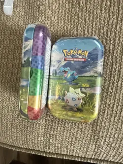 Pokemon TCG: Mega Evolution—Ascended Heroes Mini Tin: Togepi & Totodile 2X - Image 3
