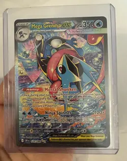 Mega Greninja ex 116/086 SIR Special Illustration Rare Chaos Rising Pokemon - Image 1