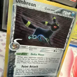 Pokemon Umbreon 17/113 EX Delta Species Holo Rare 2005 LP - Image 2