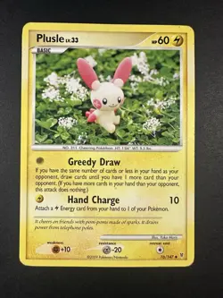 Plusle 76/147 Uncommon Supreme Victors Pokemon LP/MP Non Holo - Image 2