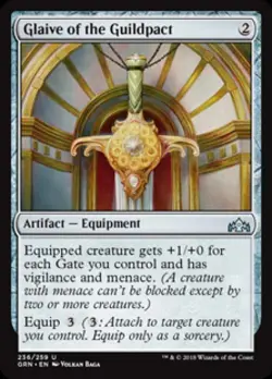 Glaive of the Guildpact - Near Mint MTG Guilds of Ravnica - Image 1