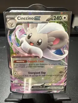 Cinccino EX 073/086 Double Rare Chaos Rising NM Pokemon TCG English - Image 1