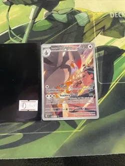 Pokemon Larry's Staraptor 250/227 Full Art Holo Rare SV 150 HP English TCG Card - Image 3