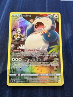 Pokemon TCG Snorlax VMAX Tg10 Lost Origin Trainer Gallery Full Art - Image 2