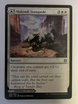 Makindi Stampede/Makindi Mesas Zendikar Rising - MTG - Image 1