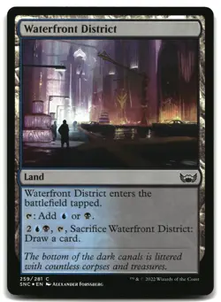 MTG Waterfront District Foil C Streets of New Capenna 259 LP - Image 1