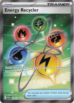 Energy Recycler Perfect Order 108/088 Holo Pokemon TCG NM - Image 1