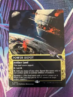 Power Depot (Borderless) - Edge Of Eternities: Stellar Sights MTG - Image 1