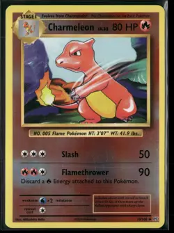 Charmeleon 10/108 Uncommon Evolutions Pokemon Reverse Holo Near Mint - Image 1