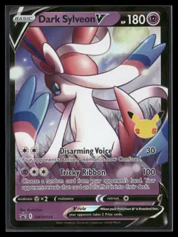 Dark Sylveon V SWSH134 Holo Promo Sword & Shield Promo Pokemon Near Mint - Image 1