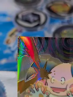 Topps Chrome 2000 Mr. Mime Pokemon TV Spectra #122 MP See Photos 🔥❤ - Image 2