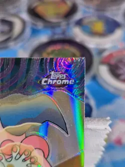Topps Chrome 2000 Mr. Mime Pokemon TV Spectra #122 MP See Photos 🔥❤ - Image 3