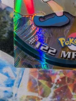Topps Chrome 2000 Mr. Mime Pokemon TV Spectra #122 MP See Photos 🔥❤ - Image 5