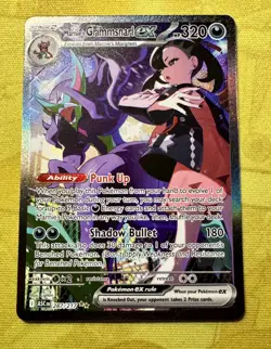 Marnie's Grimmsnarl ex #287/217 Ascended Heroes NM/M Pokemon Card - Image 1