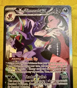 Marnie's Grimmsnarl ex #287/217 Ascended Heroes NM/M Pokemon Card - Image 4