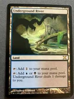 MTG Underground River {10th Edition} - LP - Image 1