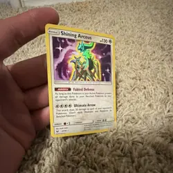 Pokemon TCG Shining Arceus 57/73 Shining Legends Shiny Holo Rare 130 HP EN 2017 - Image 2