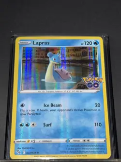 Lapras PGO 023/078 Pokemon Holo NM - Image 1