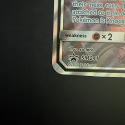 Jumbo Umbreon & Darkrai GX SM241 TAG TEAM Holo Black Star Promo English. Lp/Nm - Image 4