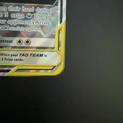 Jumbo Umbreon & Darkrai GX SM241 TAG TEAM Holo Black Star Promo English. Lp/Nm - Image 5