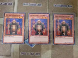 YUGIOH 3X GRAVEKEEPER'S GUARD SDMA-EN009 COMMON 1ST ED NM - Image 1