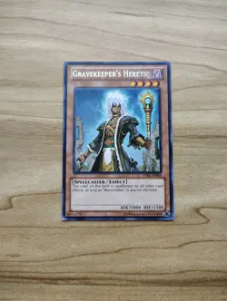 Yu-Gi-Oh! - Gravekeeper's Heretic 1x - Rare - LVAL-EN084 - Image 1