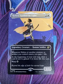 Haliya, Guided by Light (Borderless) Edge of Eternities MTG - Image 1