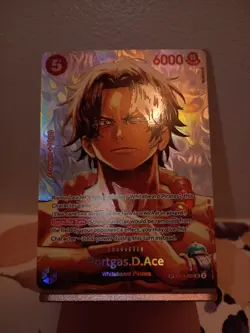 ST15-005 Portgas.D.Ace SR SP OP16 The Time of Battle One Piece TCG English Card - Image 2