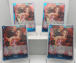 Viola Playset OP15-040 x4 Adventure On Kami's Island One Piece TCG English - Image 1