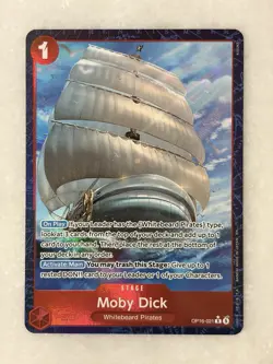 One Piece The Time of Battle OP-16 - Moby Dick OP16-021 Rare Alt Art - Image 1