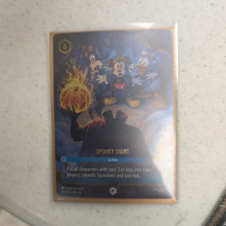 Disney Lorcana Spooky Sight Enchanted 237/204 The First Chapter Rare Cold Foil - Image 1