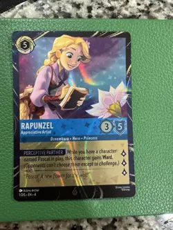 Disney Lorcana Magical Places- Rapunzel & Donald Duck EPCOT Promo Cards SET - Image 4