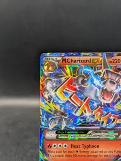 Mega M Charizard EX 12/83 XY Pokemon Generations Holo Ultra Rare LP - Image 2