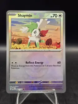 Pokemon TCG Shaymin (Poke Ball Pattern) 087/131 Prismatic Evolutions Holo NM - Image 1