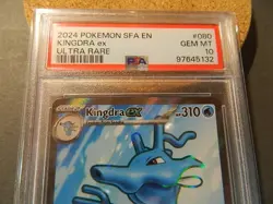 Kingdra ex Pokemon 080/064 Sv: Shrouded Fable Holo PSA 10 - Image 2