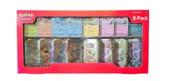 Pokemon Prismatic Evolutions 8 Mini-Tins with Promo Cards, 2-pack - Image 1