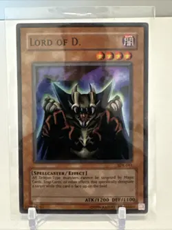 YuGiOh • Lord of D • SDK-041 • Holo Unlimited Super Rare • MP - Image 1