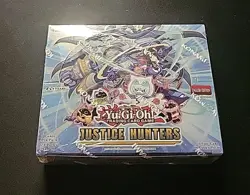 YuGiOh! Justice Hunters - Booster Box Factory Sealed 1st Edition - 24 Packs - Image 2