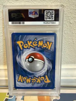 2006 POKEMON EX CRYSTAL GUARDIANS #14 BLASTOISE-REVERSE FOIL PSA 8 - Image 4